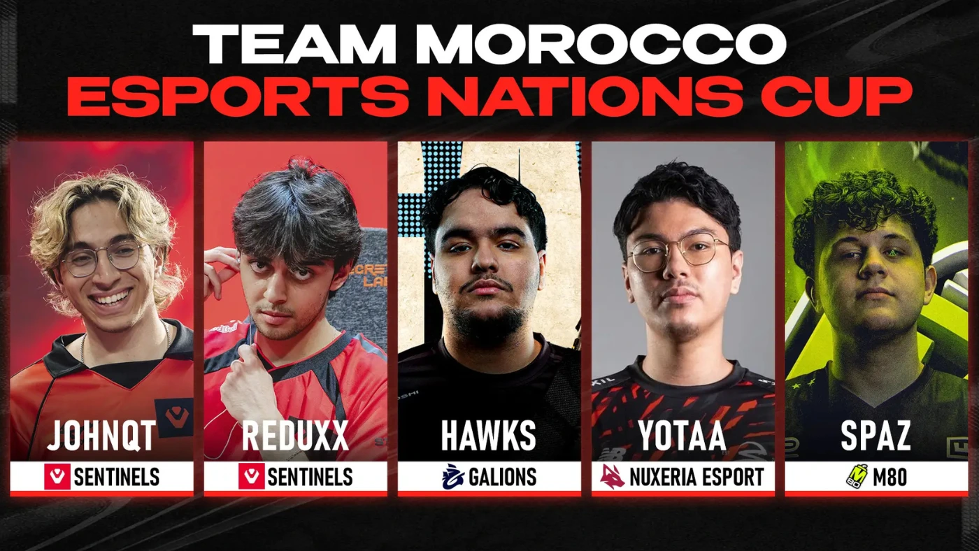 Valorant : le Maroc tombe face à l'Arabie Saoudite et manque la qualification pour l'Esports Nations Cup 2026. Gomu-Media